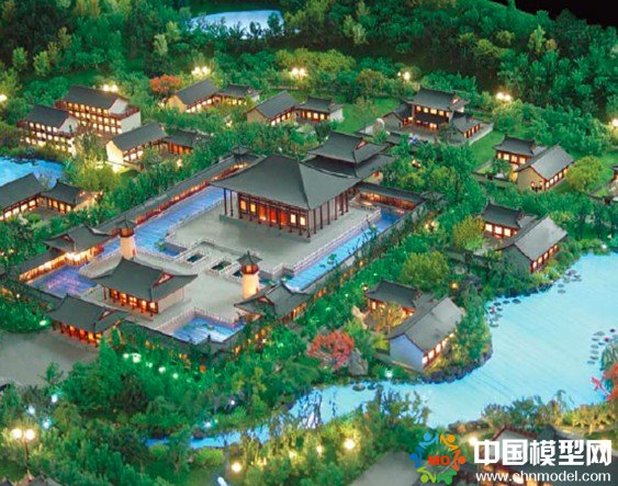 古建筑模型，古建沙盤模型