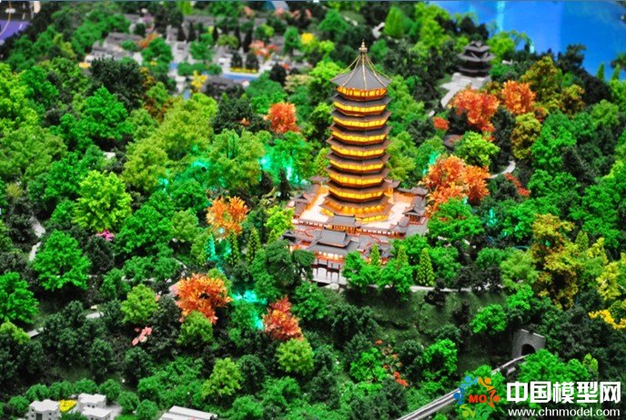 古建筑模型，古建沙盤模型