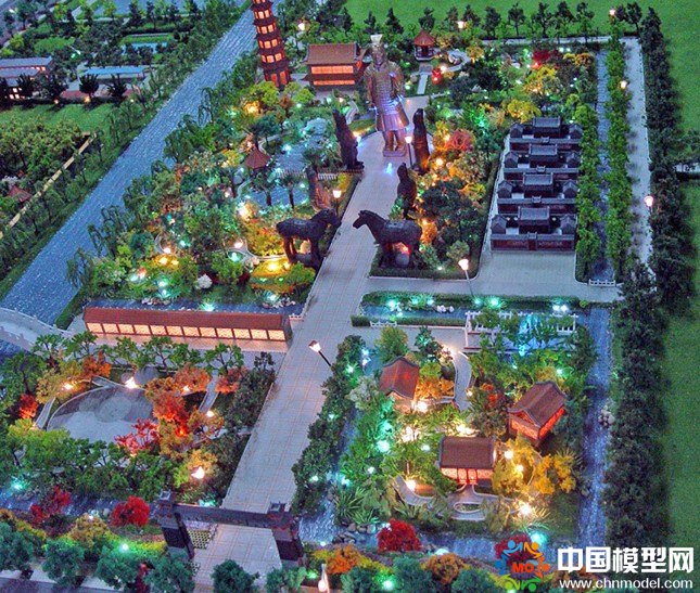 古建筑模型，古建沙盤模型