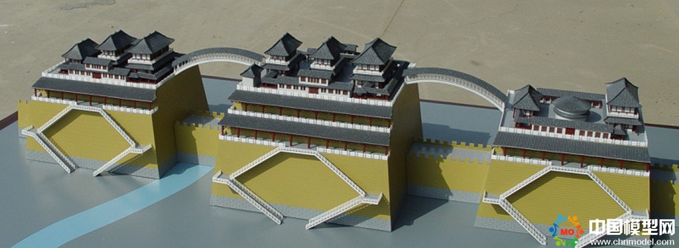 古建筑模型，古建沙盤模型