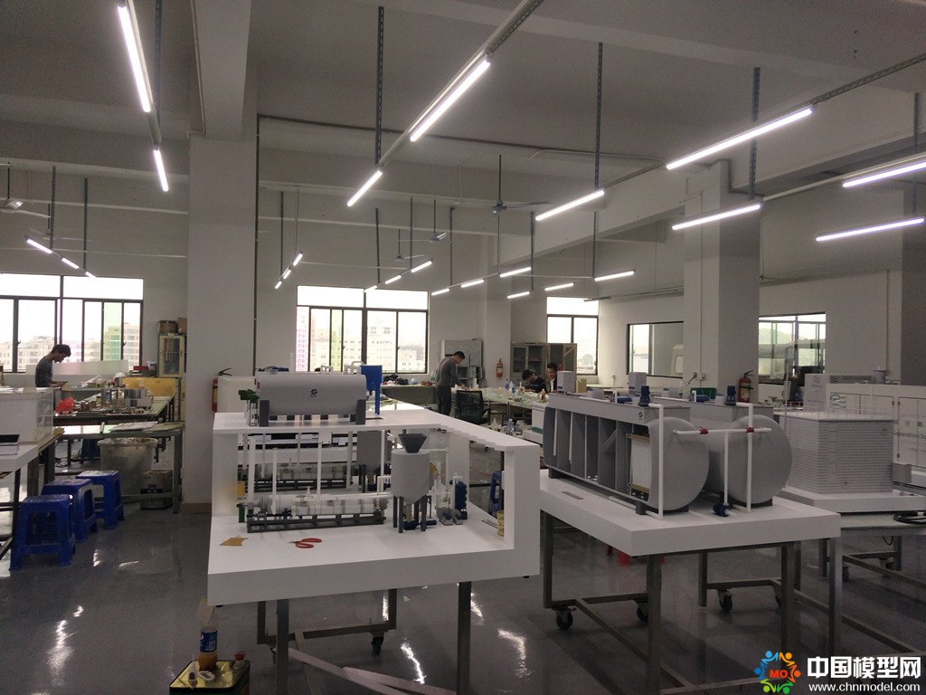 工業(yè)設備水廠沙盤模型-水利電力設備模型