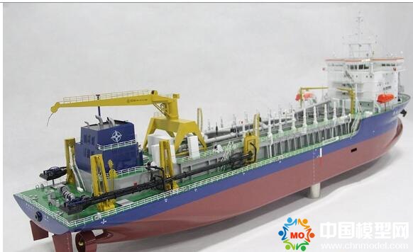 自航耙吸挖泥船“新?；?”模型