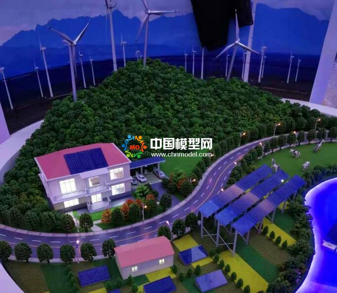 光伏風(fēng)電新能源場(chǎng)景沙盤模型