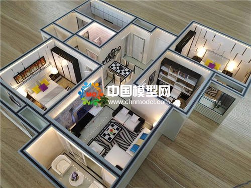 戶型沙盤(pán)模型