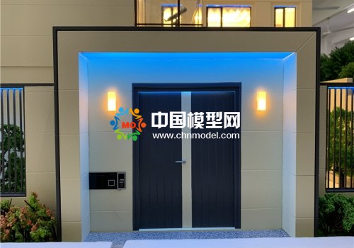 精工細(xì)制的別墅沙盤模型