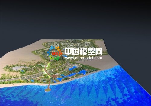 精工細(xì)制的別墅沙盤模型