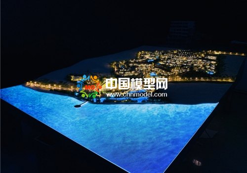 精工細(xì)制的別墅沙盤模型