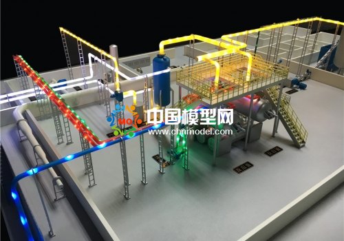 有機廢棄物處理及環(huán)境工程解決方案沙盤模型