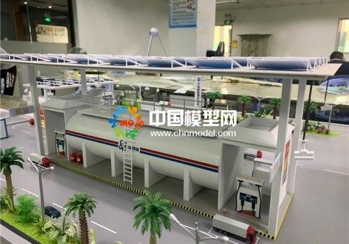 充氣站模型，充電站模型，能源站模型