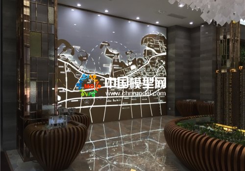 房地產(chǎn)區(qū)位壁掛沙盤模型