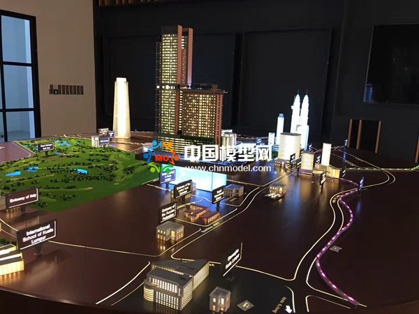 馬來西亞檳城遠(yuǎn)景規(guī)劃沙盤模型