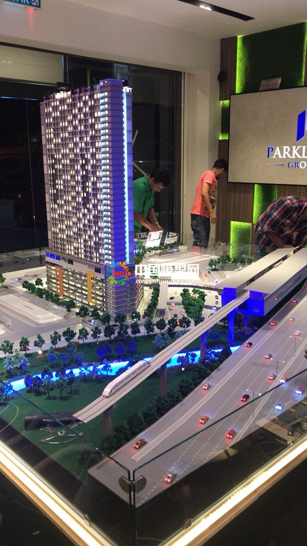 吉隆坡地產(chǎn)沙盤模型設(shè)計組裝工藝