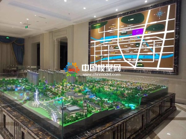 恒大城售樓部沙盤模型