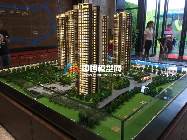 濱江時光園樓盤沙盤模型