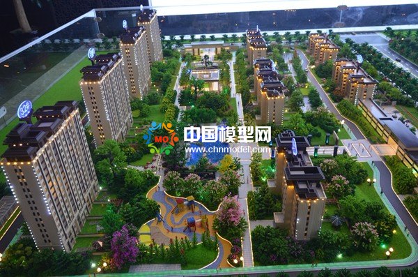 新都會(huì)項(xiàng)目建筑模型