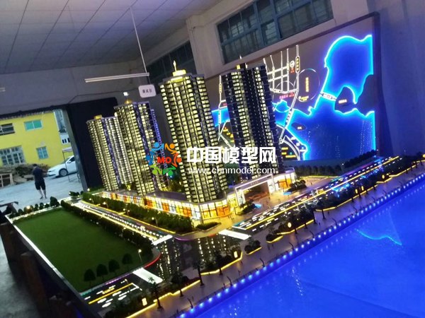 陽光城項目建筑模型