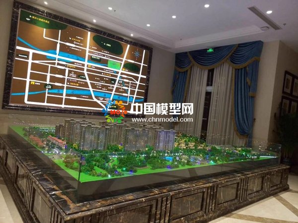 恒大城售樓部沙盤模型