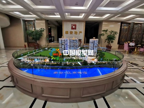 江南梅灣建筑模型