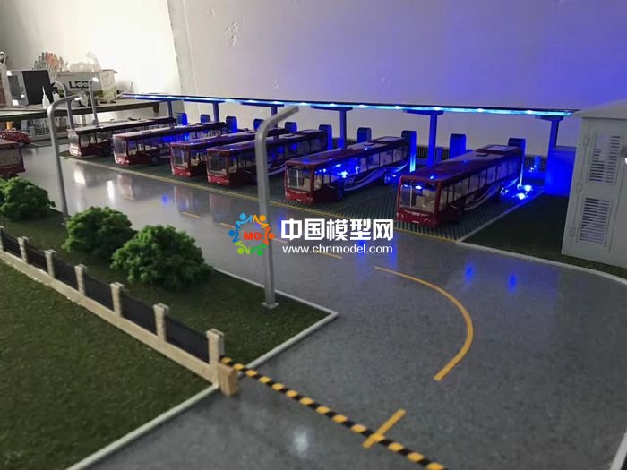 智能充電樁沙盤(pán)模型