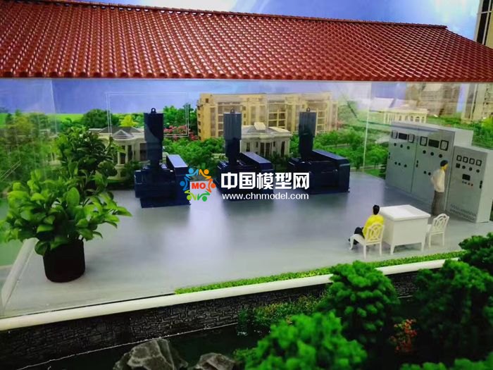 智能機(jī)電一體化終端沙盤模型