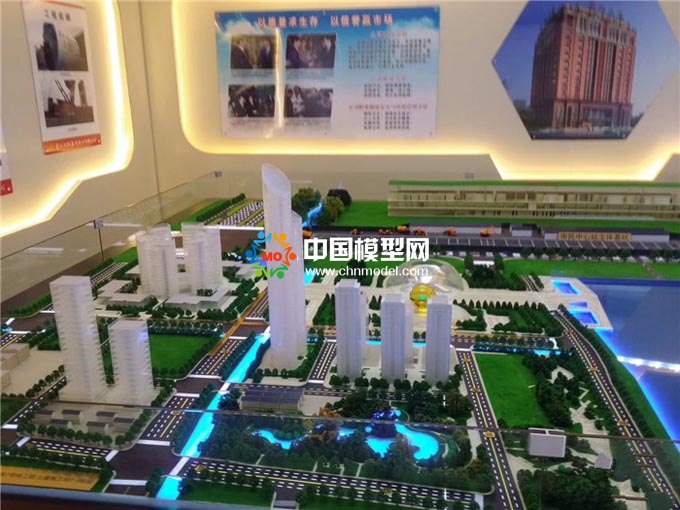 地鐵7號線沙盤模型