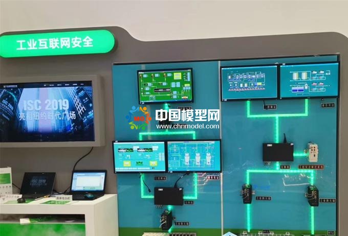 工業(yè)互聯(lián)網安全態(tài)勢感知平臺沙盤模型