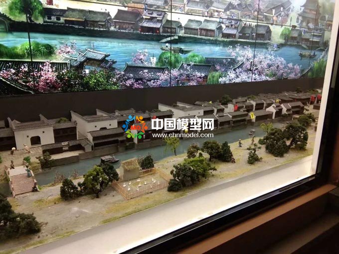 塘棲古鎮(zhèn)微縮古建筑模型