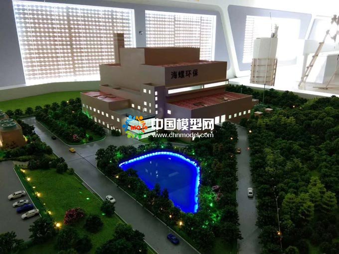 生活垃圾焚燒發(fā)電項目沙盤模型