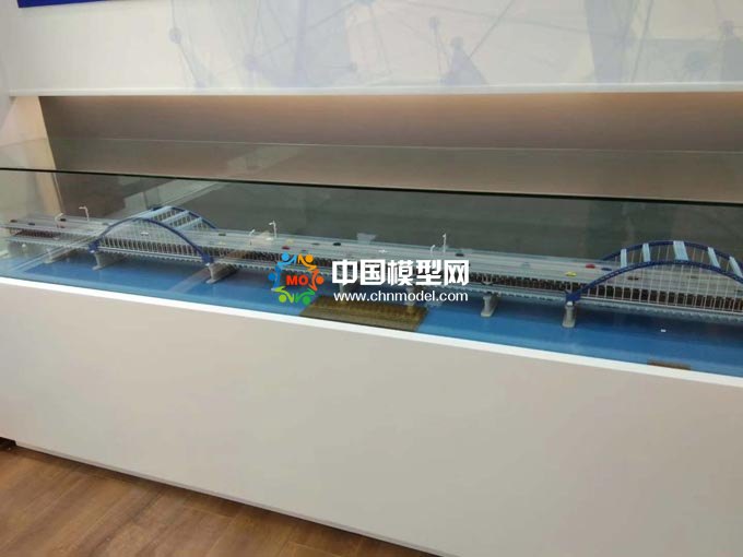 橋梁沙盤模型展播