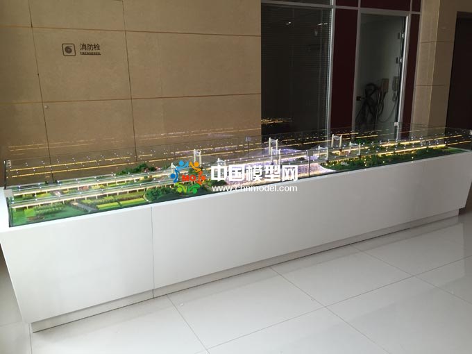 高速公路橋沙盤模型