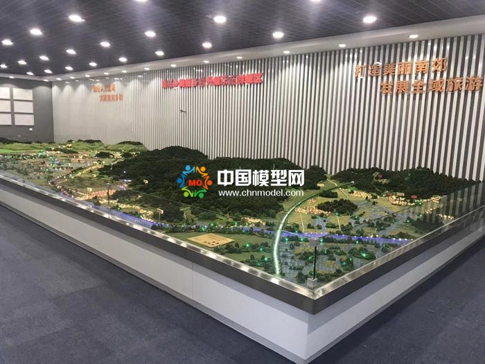 道場鄉(xiāng)美麗鄉(xiāng)村示范樣板區(qū)沙盤模型