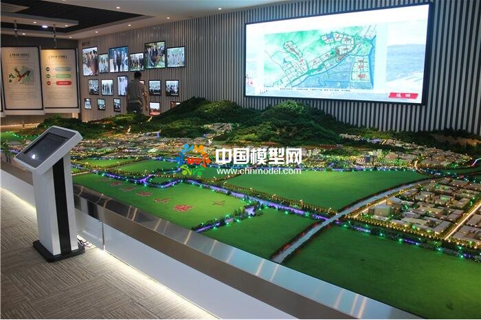 中國(guó)美妝小鎮(zhèn)規(guī)劃沙盤(pán)模型