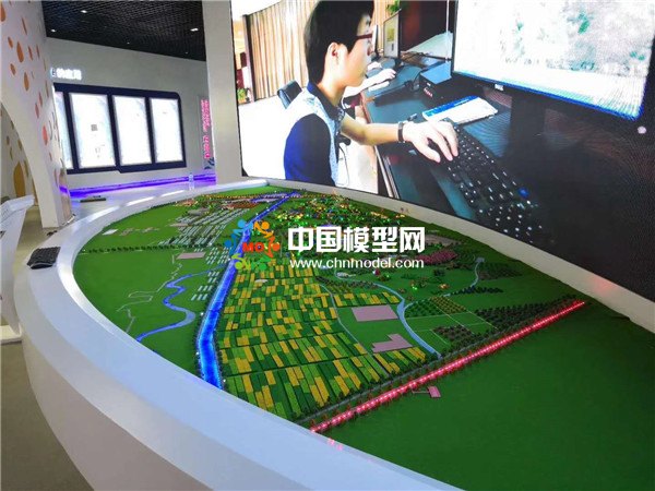 田園綜合體項(xiàng)目沙盤模型