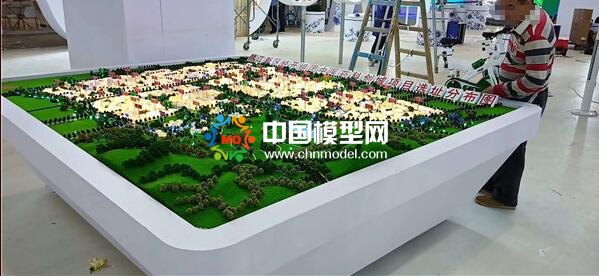 中醫(yī)藥科創(chuàng)城沙盤(pán)模型
