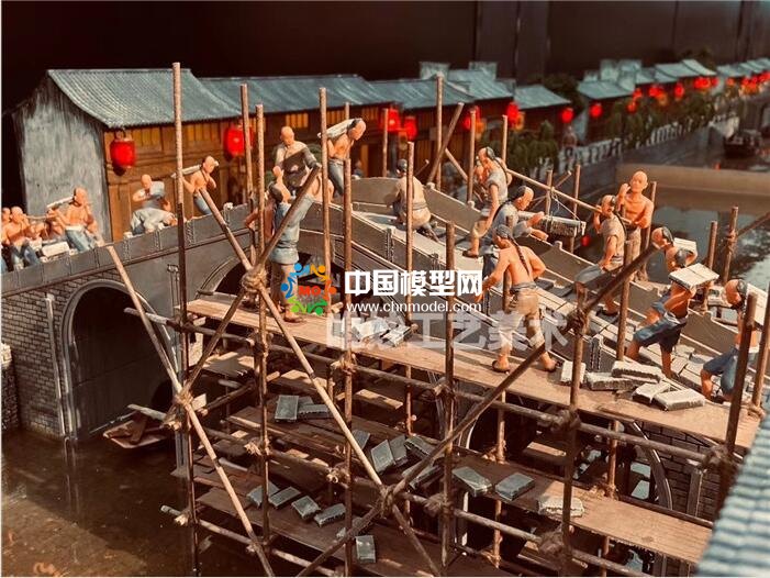 拱宸橋修建微縮場(chǎng)景模型