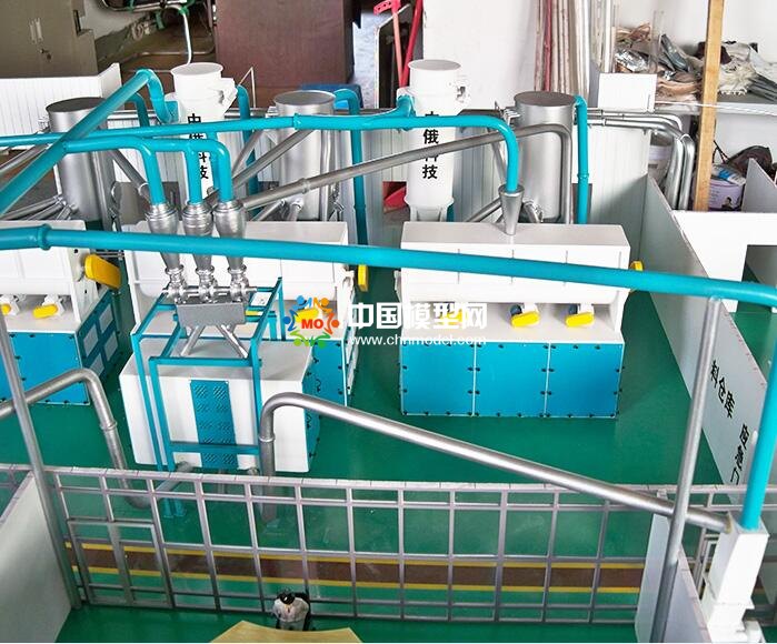 中科院：小麥糊粉層分離技術(shù)沙盤(pán)模型