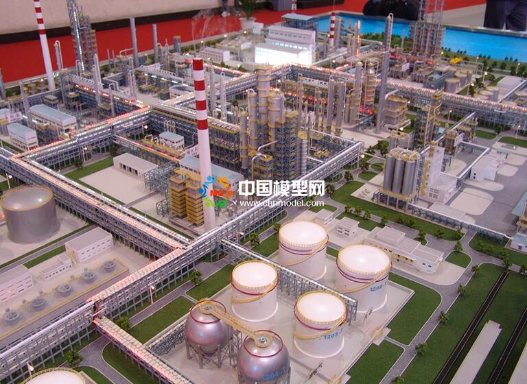 石油化工沙盤模型（圖）
