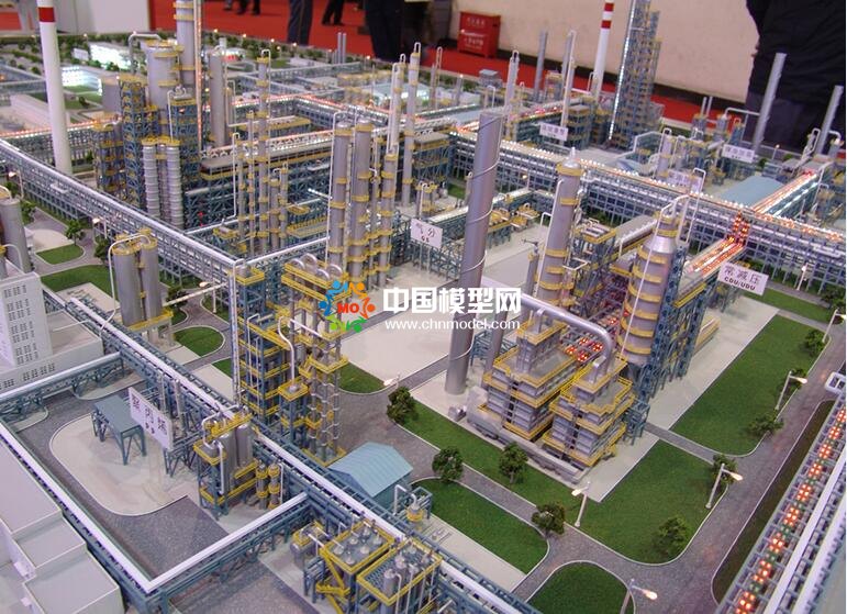 石油化工沙盤模型（圖）