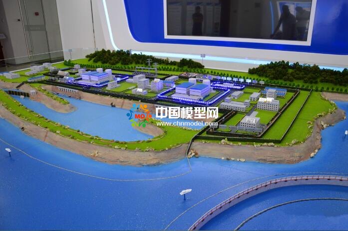核電廠沙盤模型