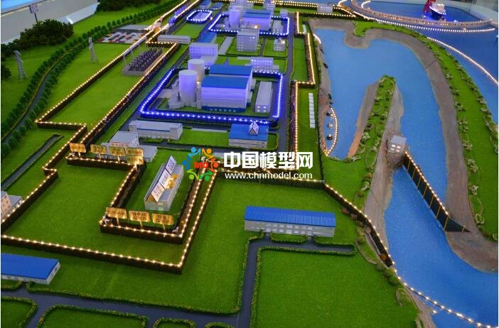核電廠沙盤模型