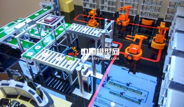 智慧工廠沙盤(pán)模型，生產(chǎn)線沙盤(pán)模型