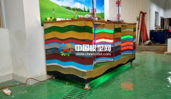 鈾礦測(cè)井教學(xué)組合模型