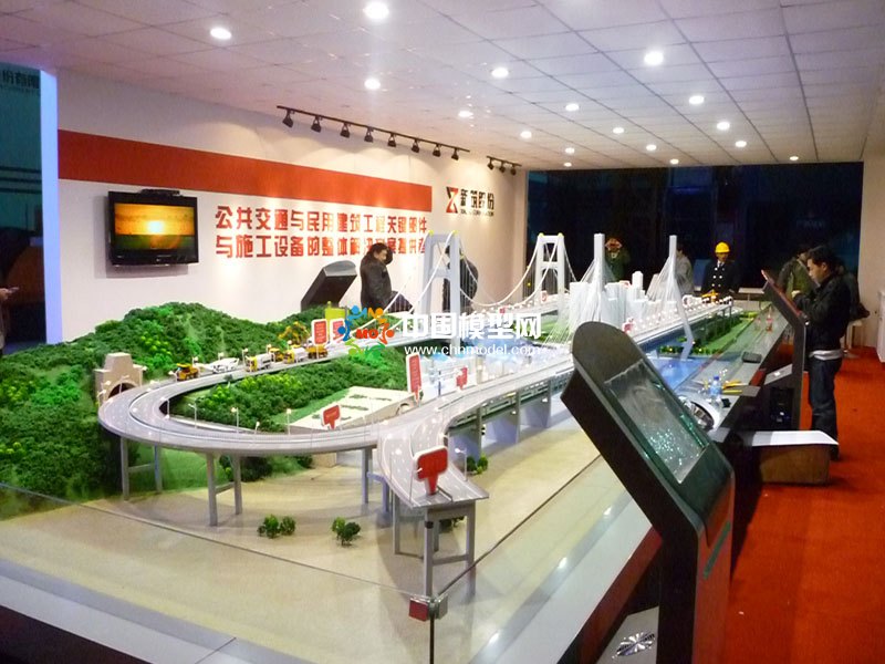 交通工程施工設(shè)備沙盤模型
