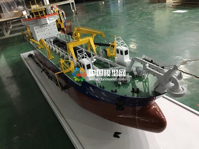 絞吸式挖泥船模型
