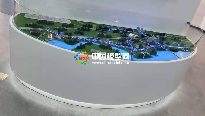 高速互通沙盤模型，高架橋沙盤模型，高速公路沙盤模型