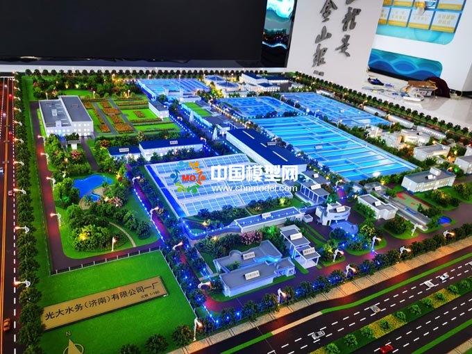 水環(huán)境綜合治理沙盤模型