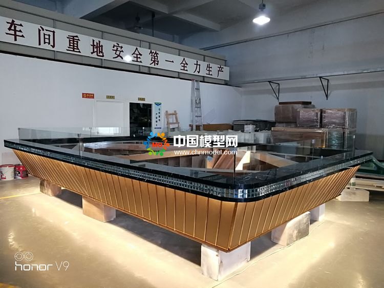 高檔樓盤模型底座，售樓部沙盤展臺(tái)（收藏）