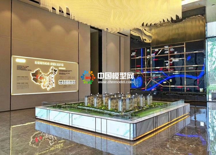高檔樓盤模型底座，售樓部沙盤展臺(tái)（收藏）