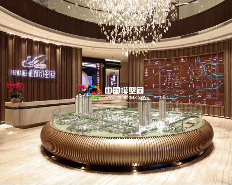 高檔樓盤模型底座，售樓部沙盤展臺(tái)（收藏）