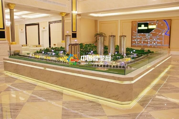 高檔樓盤模型底座，售樓部沙盤展臺(tái)（收藏）